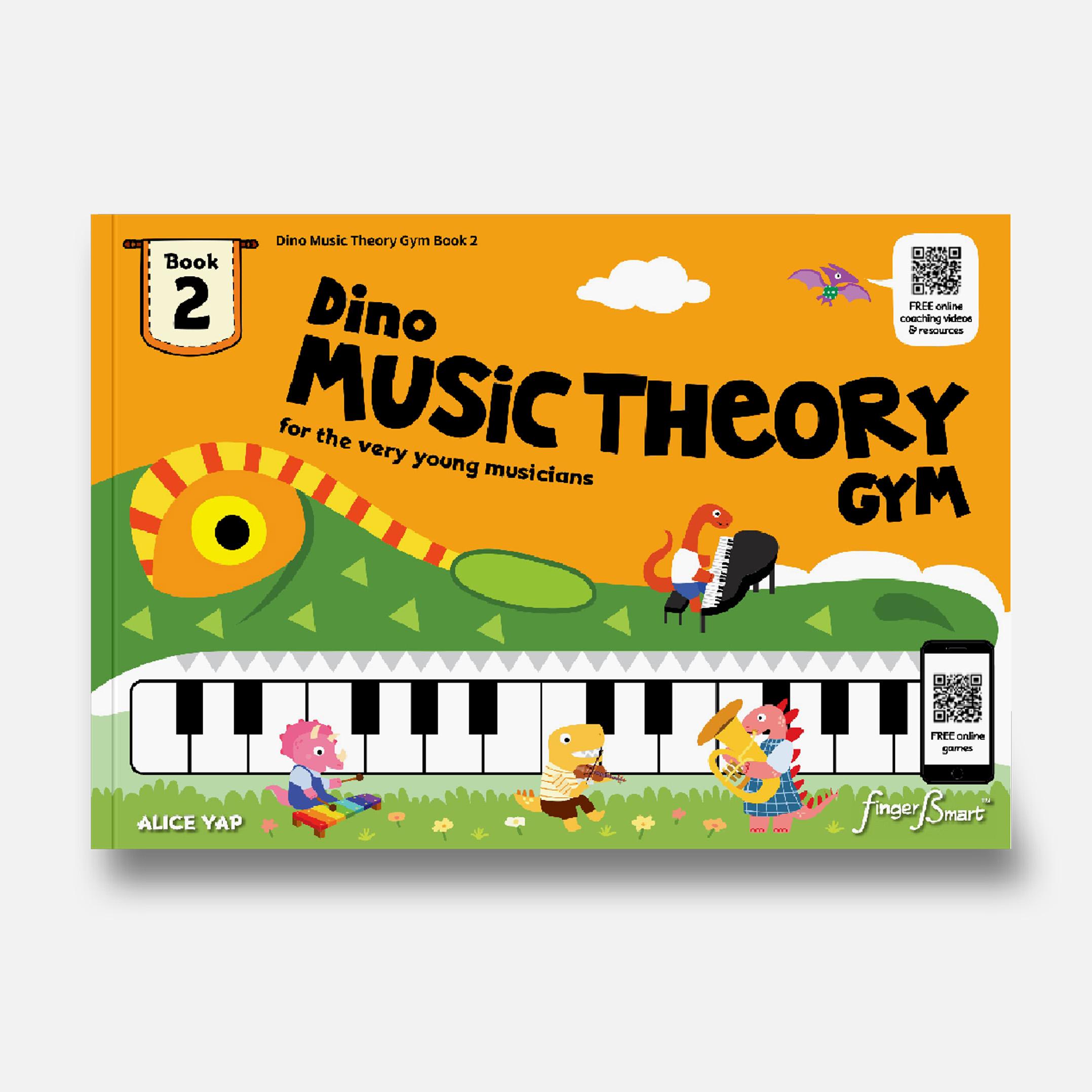 Dino Music Theory Gym Book 2